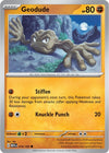 Pokemon Geodude 074/165 SV: Scarlet & Violet 151 Normal