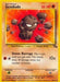 Pokemon Geodude 47/62 Fossil Unlimited - Eterna Cards