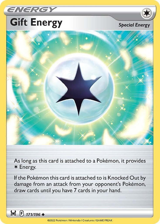 Pokemon Gift Energy 171/196 SWSH11: Lost Origin Reverse Holo - EternaCards