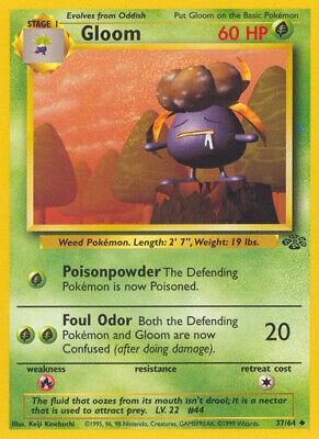 Pokemon Gloom 37/64 Jungle Unlimited - Eterna Cards