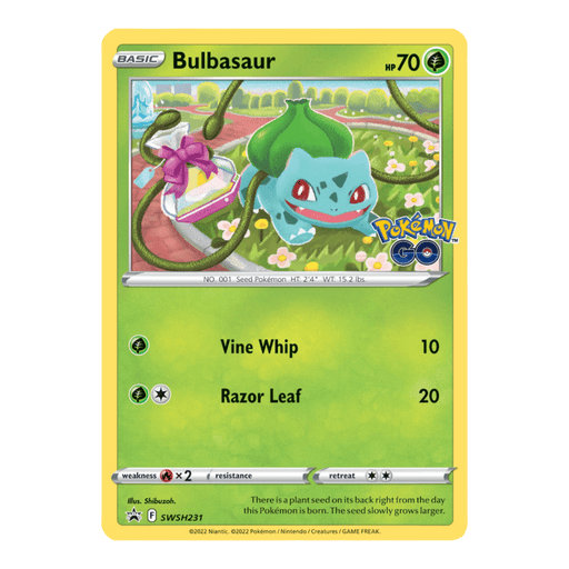 Pokemon GO Pin Collection - Bulbasaur - EternaCards