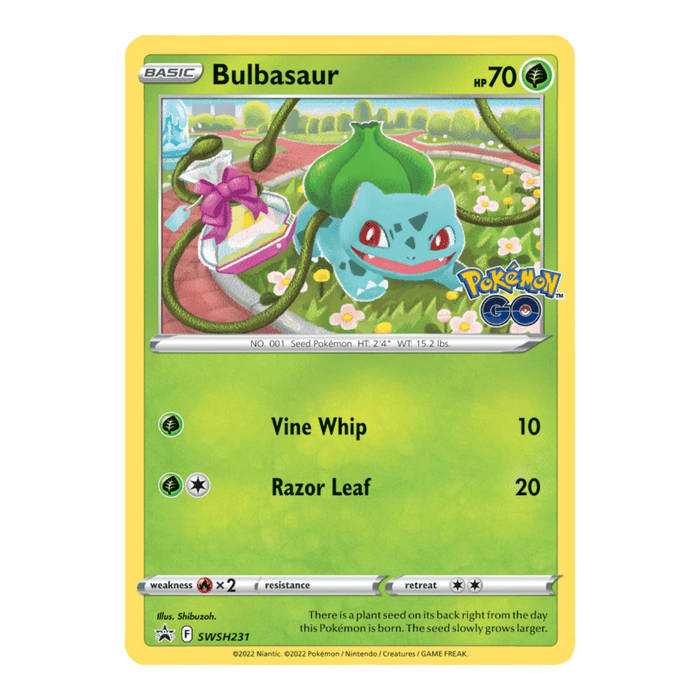 Pokemon GO Pin Collection - Bulbasaur - EternaCards