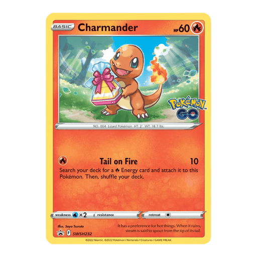 Pokemon GO Pin Collection - Charmander - EternaCards