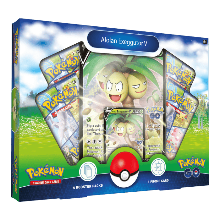 Pokemon GO Special Collection Box - Alolan Exeggutor V - EternaCards