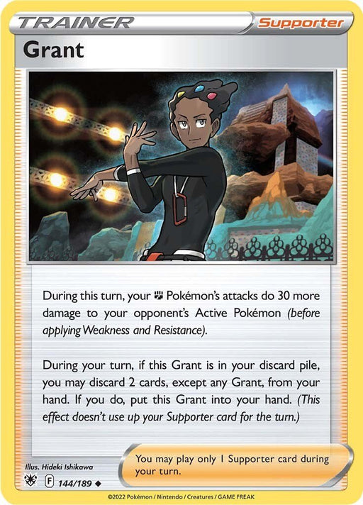 Pokemon Grant 144/189 SWSH10: Astral Radiance Reverse Holo - EternaCards