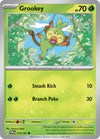 Pokemon Grookey 014/167 SV06: Twilight Masquerade Reverse Holo