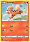 Pokemon Growlithe 019/195 SWSH12: Silver Tempest Reverse Holo