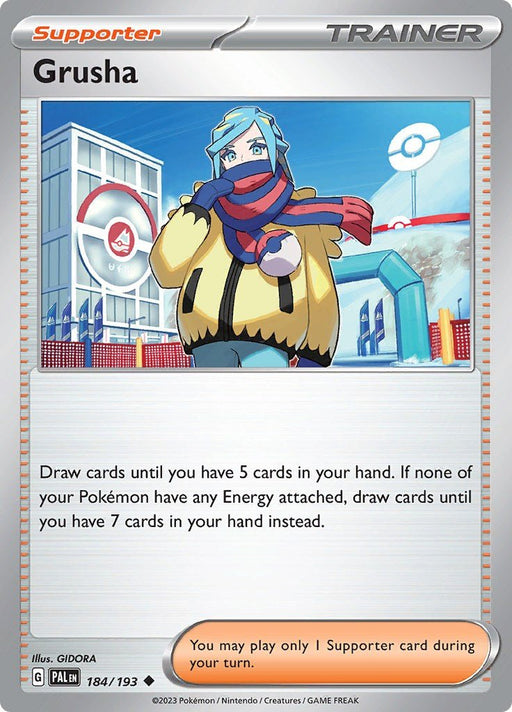 Pokemon Grusha - 184/193 184/193 SV02: Paldea Evolved Reverse Holo - EternaCards