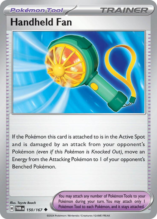 Pokemon Handheld Fan 150/167 SV06: Twilight Masquerade Reverse Holo - EternaCards