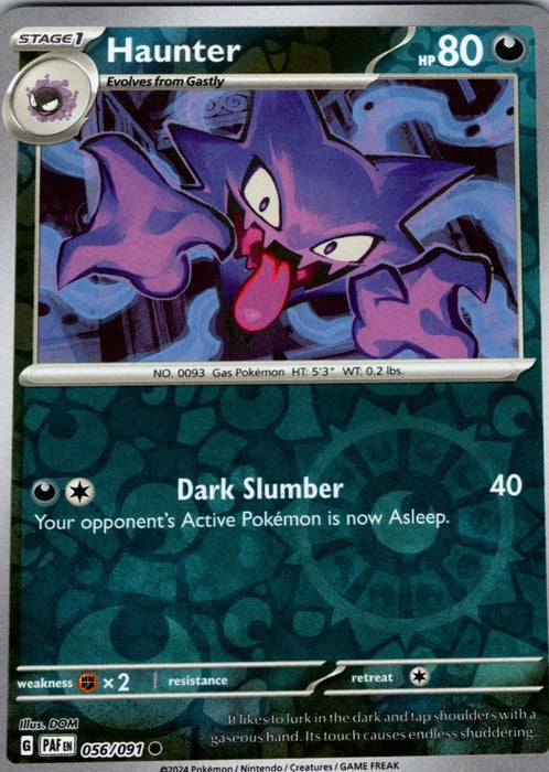 Pokemon Haunter 056/091 SV: Paldean Fates Normal - Eterna Cards