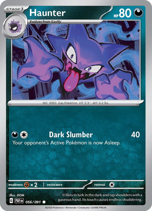 Pokemon Haunter 056/091 SV: Paldean Fates Reverse Holo - EternaCards