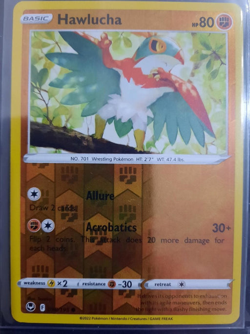 Pokemon Hawlucha 098/195 SWSH12: Silver Tempest Normal - Eterna Cards