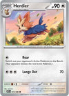 Pokemon Herdier 075/086 SV: White Flare Normal