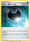 Pokemon Hiding D Energy 175/189 SWSH03: Darkness Ablaze Reverse Holo