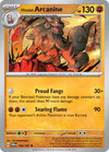 Pokemon Hisuian Arcanine 100/167 SV06: Twilight Masquerade Holo
