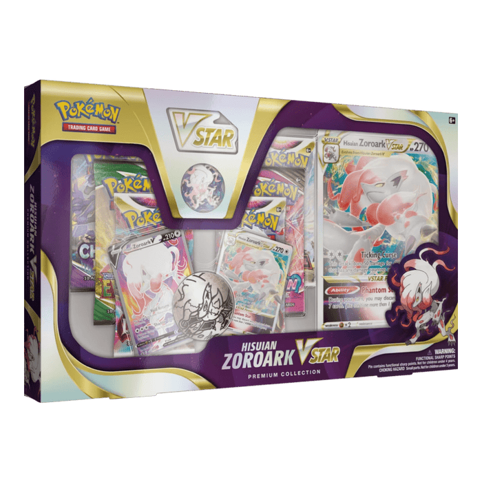 Pokemon Hisuian Zoroark VSTAR Premium Collection Box - EternaCards