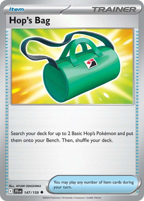 Pokemon Hop's Bag 147/159 SV09: Journey Together Reverse Holo - EternaCards