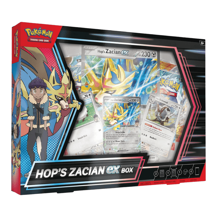 Pokemon Hop's Zacian ex Collection Box - EternaCards