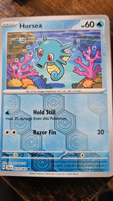 Pokemon Horsea - 010/064 SV: Shrouded Fable Normal - Eterna Cards