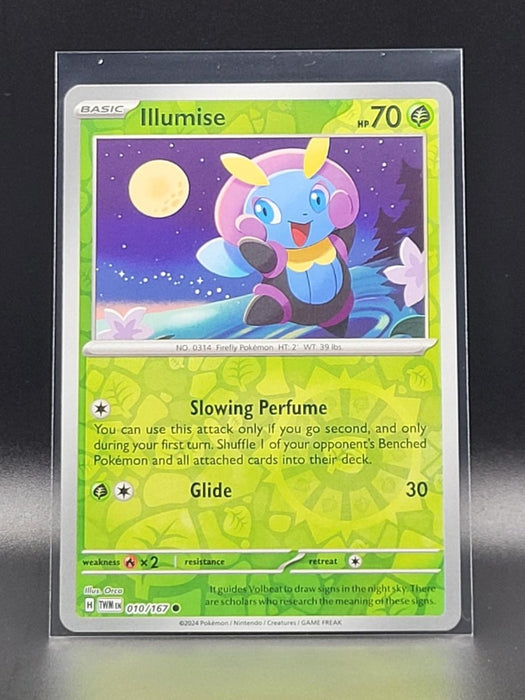 Pokemon Illumise 010/167 SV06: Twilight Masquerade Normal - Eterna Cards