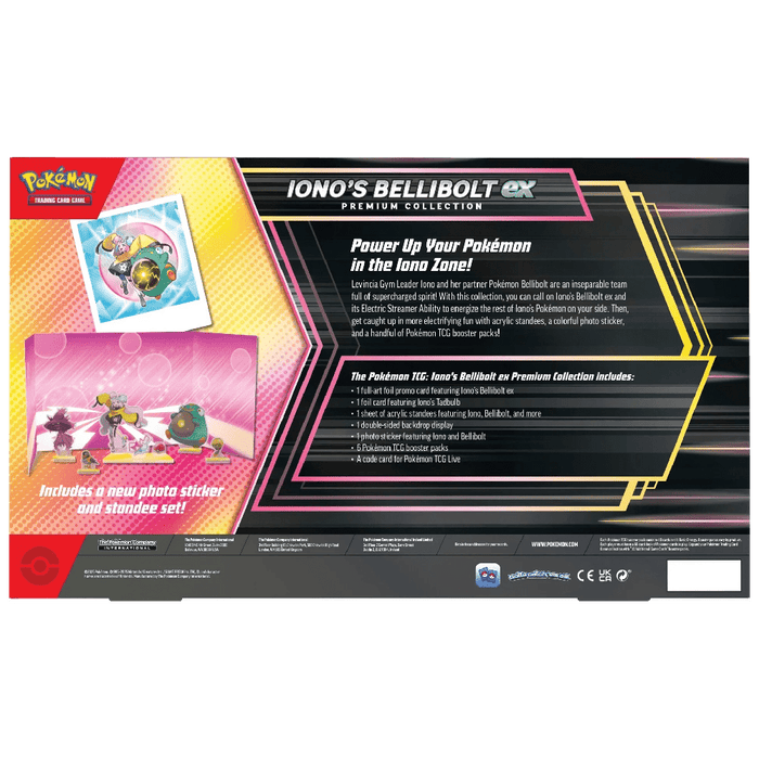 Pokemon Iono's Bellibolt ex Premium Collection - EternaCards