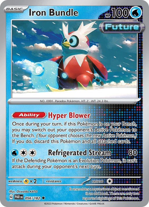 Pokemon Iron Bundle 056/182 SV04: Paradox Rift Normal - EternaCards