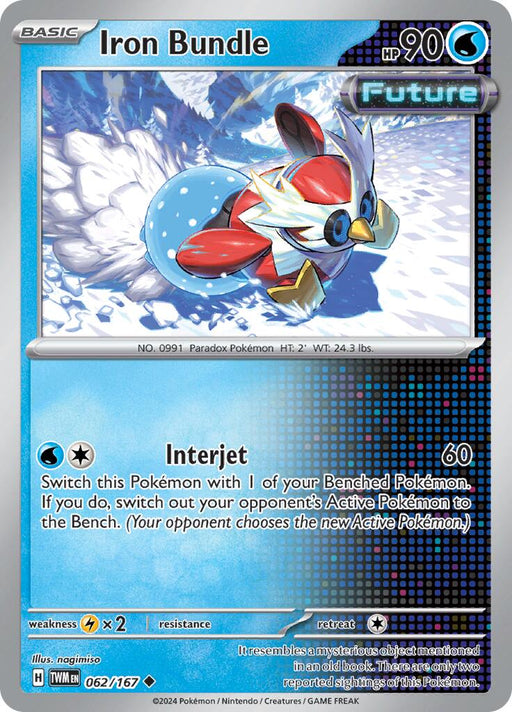 Pokemon Iron Bundle 062/167 SV06: Twilight Masquerade Reverse Holo - EternaCards