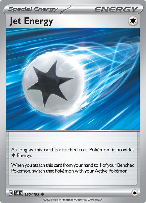 Pokemon Jet Energy 190/193 SV02: Paldea Evolved Reverse Holo - EternaCards