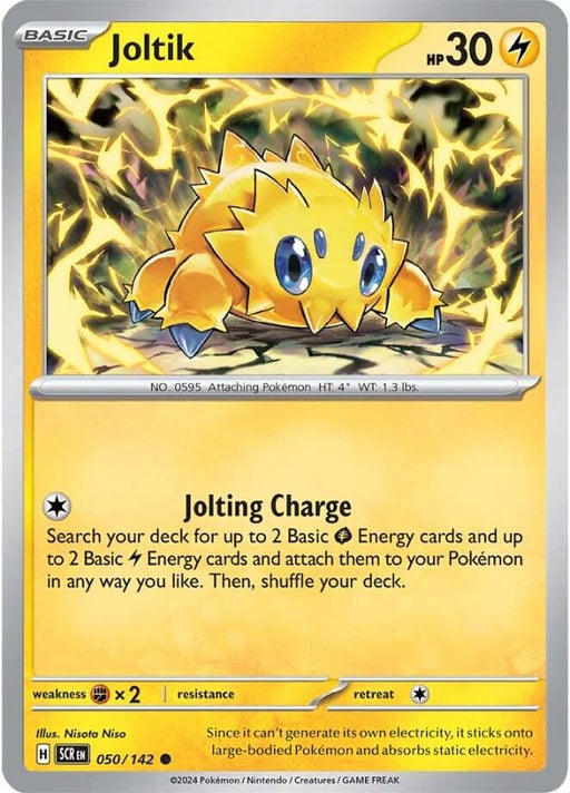 Pokemon Joltik - 050/142 050/142 SV07: Stellar Crown Normal - EternaCards