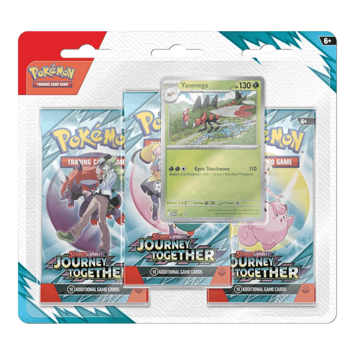 Pokemon Journey Together 3 - Pack Blister (Yanmega/Scrafty) - EternaCards