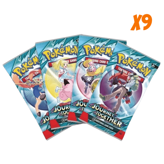 Pokemon Journey Together Booster Pack Bundle (9 Packs) - EternaCards