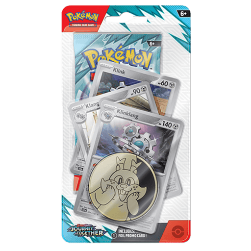 Pokemon Journey Together Premium Checklane Blister (Rhypherior/Klingklang) - EternaCards