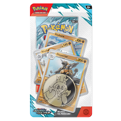 Pokemon Journey Together Premium Checklane Blister (Rhypherior/Klingklang) - EternaCards