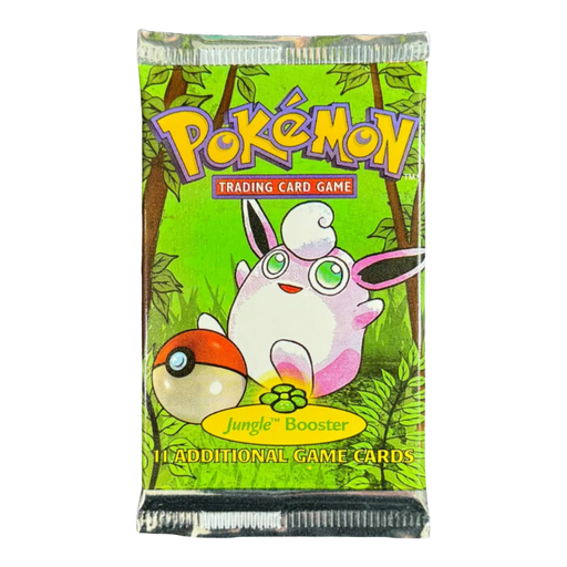 Pokemon Jungle Set Short Crimp Booster Pack (Unweighed) (Wigglytuff Artwork)﹒ - EternaCards