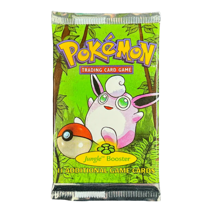 Pokemon Jungle Set Short Crimp Booster Pack (Unweighed) (Wigglytuff Artwork)﹒ - EternaCards
