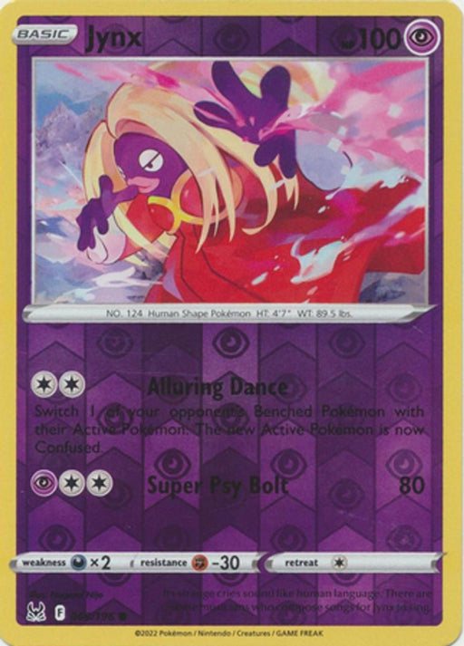 Pokemon Jynx 068/196 SWSH11: Lost Origin Normal - Eterna Cards
