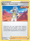 Pokemon Karen's Conviction 144/198 SWSH06: Chilling Reign Reverse Holo