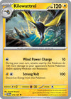 Pokemon Kilowattrel 076/167 SV06: Twilight Masquerade Reverse Holo