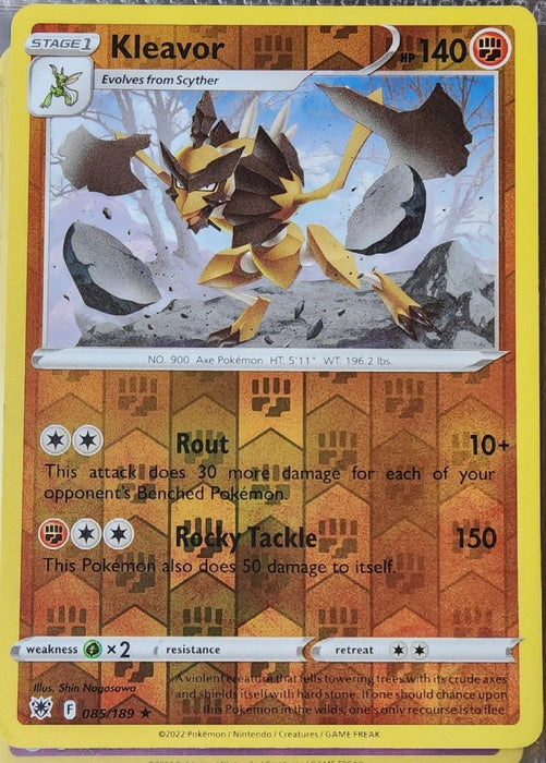 Pokemon Kleavor (85) 085/189 SWSH10: Astral Radiance Normal - Eterna Cards