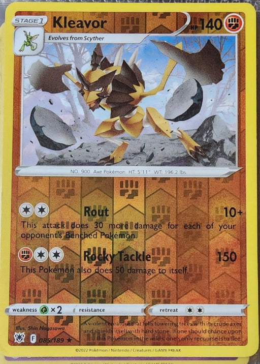 Pokemon Kleavor (85) 085/189 SWSH10: Astral Radiance Normal - Eterna Cards