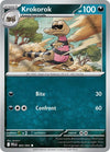 Pokemon Krokorok 065/094 ME02: Phantasmal Flames Reverse Holo
