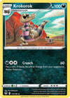 Pokemon Krokorok 112/195 SWSH12: Silver Tempest Reverse Holo