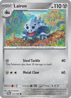 Pokemon Lairon - 121/167 121/167 SV06: Twilight Masquerade Reverse Holo