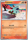 Pokemon Larvesta 015/086 SV: Black Bolt Normal