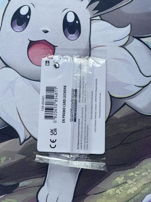 Pokemon - Lechonk 154/198 - Scarlet & Violet - Sealed Stamped Reverse Promo - EternaCards