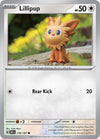 Pokemon Lillipup 170/197 SV03: Obsidian Flames Reverse Holo