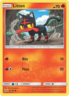 Pokemon Litten 24/149 SM Base Set Normal