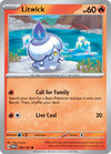 Pokemon Litwick 036/167 SV06: Twilight Masquerade Reverse Holo
