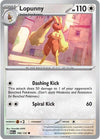 Pokemon Lopunny 108/132 ME01: Mega Evolution Reverse Holo