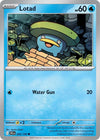 Pokemon Lotad 035/159 SV09: Journey Together Reverse Holo